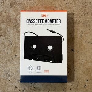 Gems Cassette Adapter for Car Audio New in Box